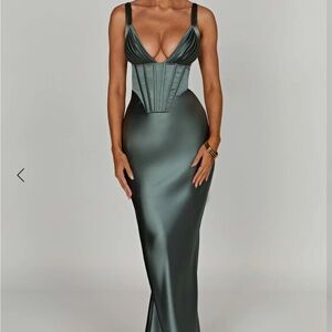 Shae Maxi Dress-Sage